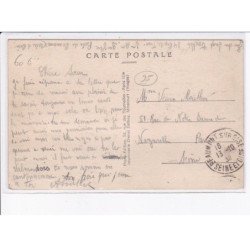 VALMONDOIS: la gare et le chemin de fer économique, train - très bon état