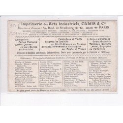 PUBLICITE imprimerie des arts industriels, camis et Cie - très bon état