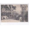 CAYENNE: 14 juillet décors de l'allée des palmistes, rue lallouette - très bon état