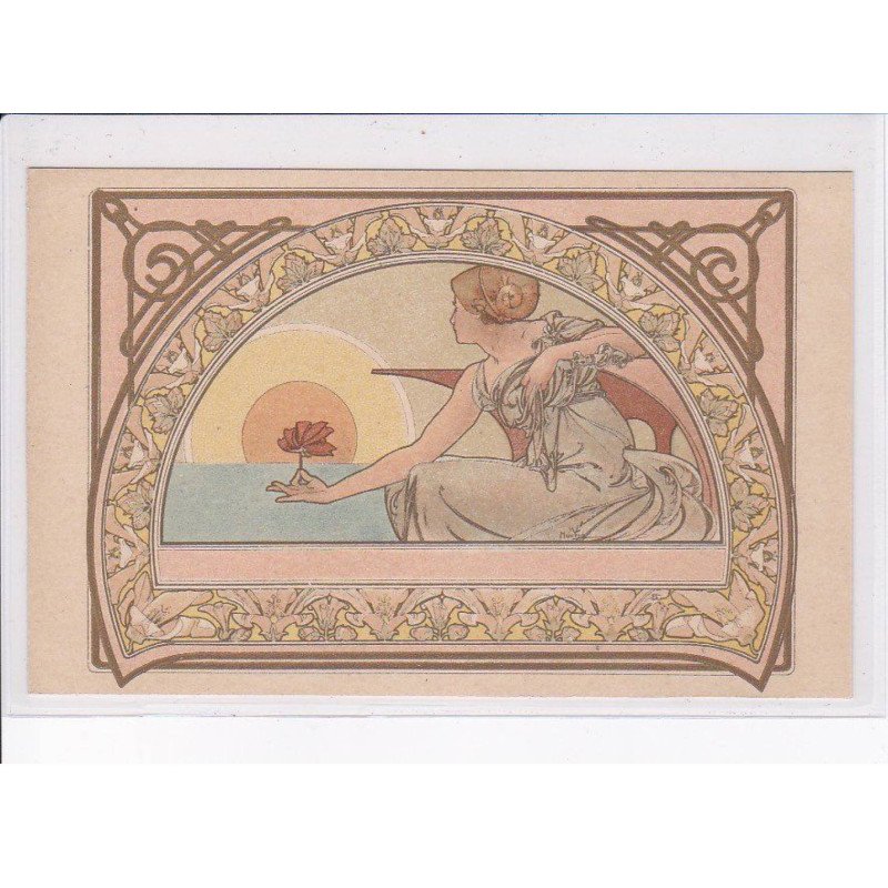 MUCHA Alphonse: nénuphar - état