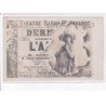 MUCHA Alphonse: théâtre Sarah Bernhardt, journal explosé - état