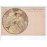 MUCHA Alphonse: souvenir de la belle jardinière, février - très bon état