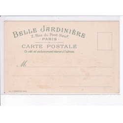 MUCHA Alphonse: Les Périodes du Jour - série de 4 CPA avec publicité "souvenir de la belle jardinière" - très bon état