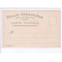 MUCHA Alphonse: Les Périodes du Jour - série de 4 CPA avec publicité "souvenir de la belle jardinière" - très bon état
