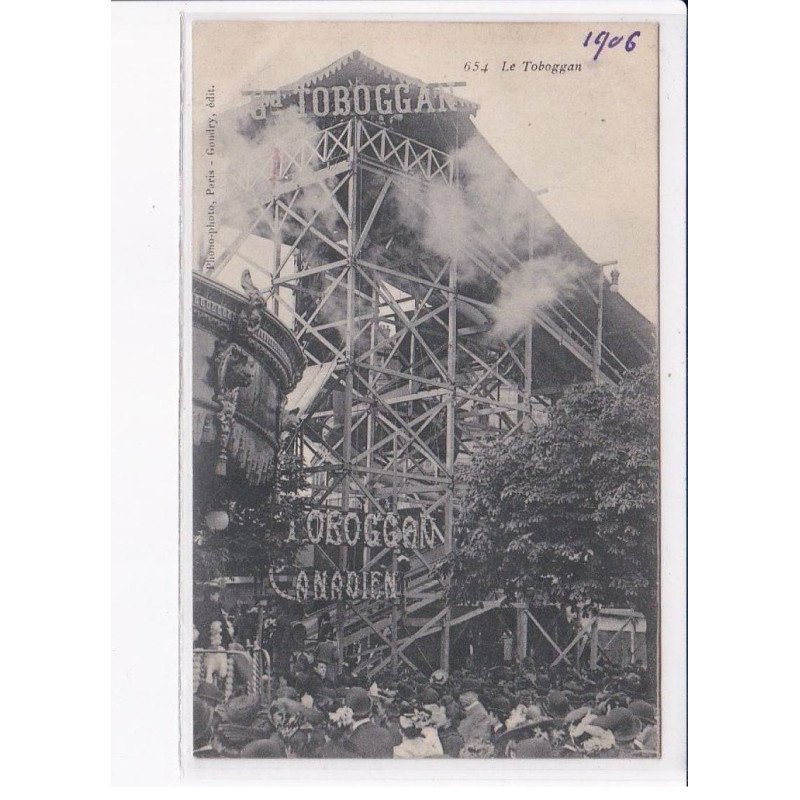 PARIS: 75012 foire aux jambon et aux pains d'épices Gondry, le tobogan, manège - très bon état