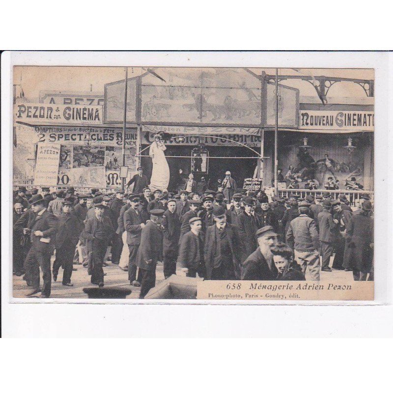 PARIS: 75012 foire aux jambon et aux pains d'épices Gondry, ménagerie adrien pezon, cinéma - très bon état