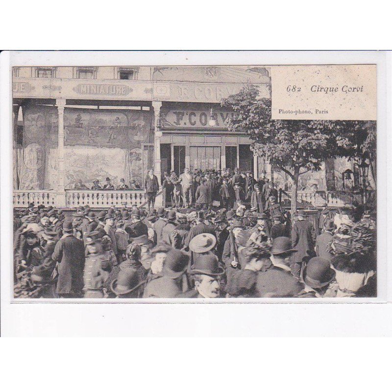 PARIS: 75012 foire aux jambon et aux pains d'épices Gondry, cirque corvi - très bon état
