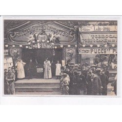 PARIS: 75012 foire aux jambon et aux pains d'épices Gondry, salon des puces savantes - état