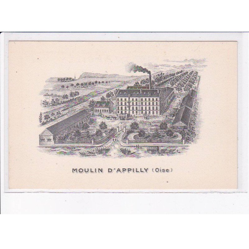 APPILLY: moulin d'appilly, minoterie G. Béguin - très bon état