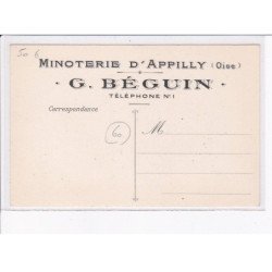 APPILLY: moulin d'appilly, minoterie G. Béguin - très bon état
