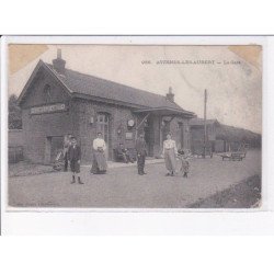 AVESNES-LES-AUBERT: la gare - état