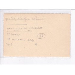 SAINT-SULPICE-LAURIERE: camion, militaire 1940 - très bon état