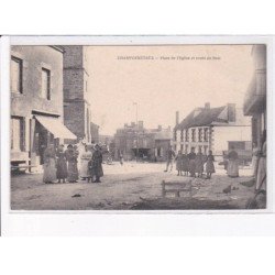 CHAMPGENETEUX: place de l'église et route de bais - très bon état