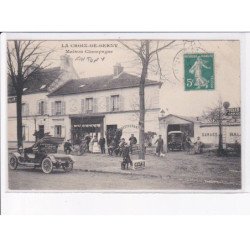 LA CROIX-de-BERNY: maison champagne, automobile - état