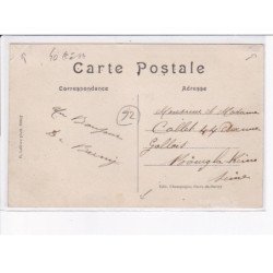 LA CROIX-de-BERNY: maison champagne, automobile - état