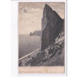 UKRAINE: : immense rocher, mer, plage - état décollée unglued