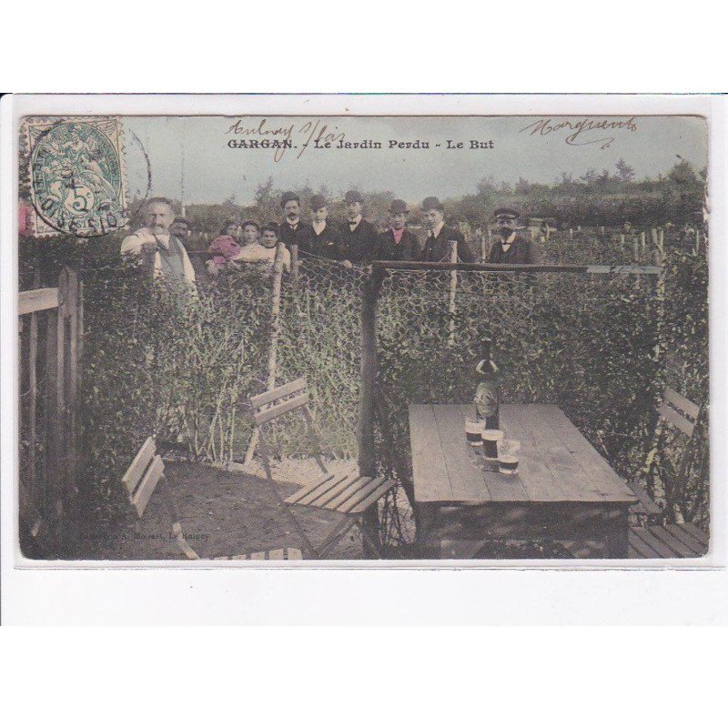 GARGAN: le jardin perdu, le but - très bon état (rare en couleur)