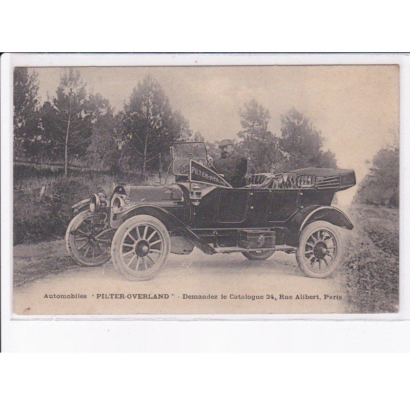 PARIS: 75010 automobiles "pilter-overland" demandez le catalogue - 24 rue Alibert - très bon état
