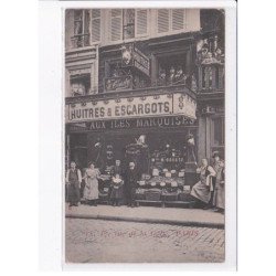 PARIS: 75015 huitres et escargots, aux iles marquises - très bon état