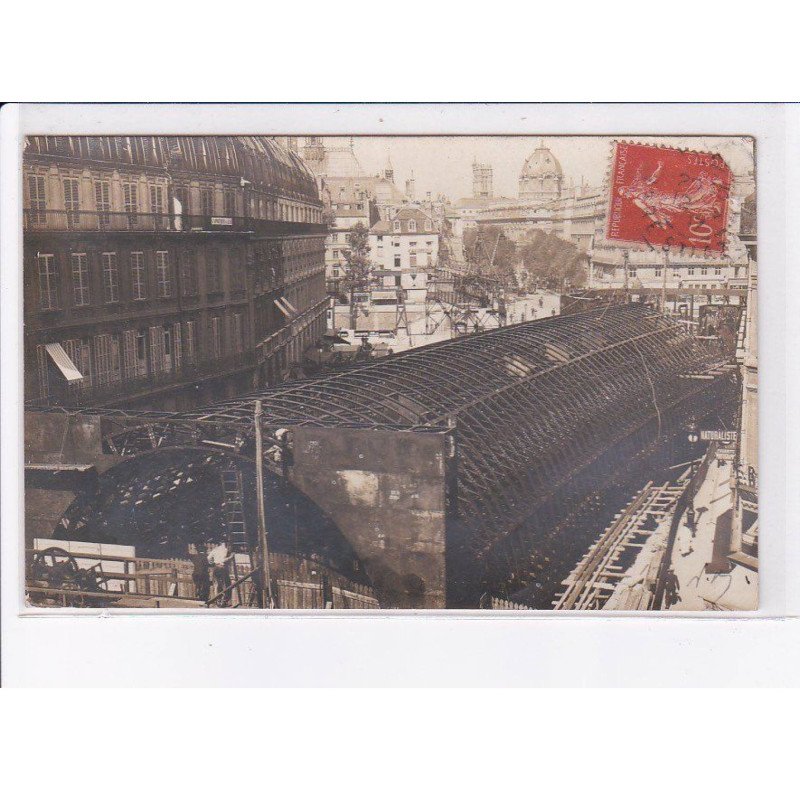 PARIS: construction du métro - état