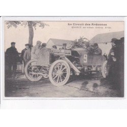 ARDENNES: le circuit des ardennes, Rigolly sur voiture gabron brillé - très bon état