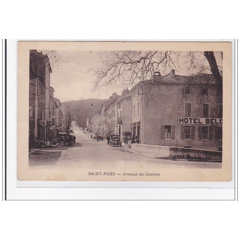 SAINT-PONS : avenue de castres - tres bon etat