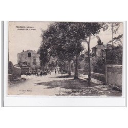 TOURBES : avenue de la gare - etat