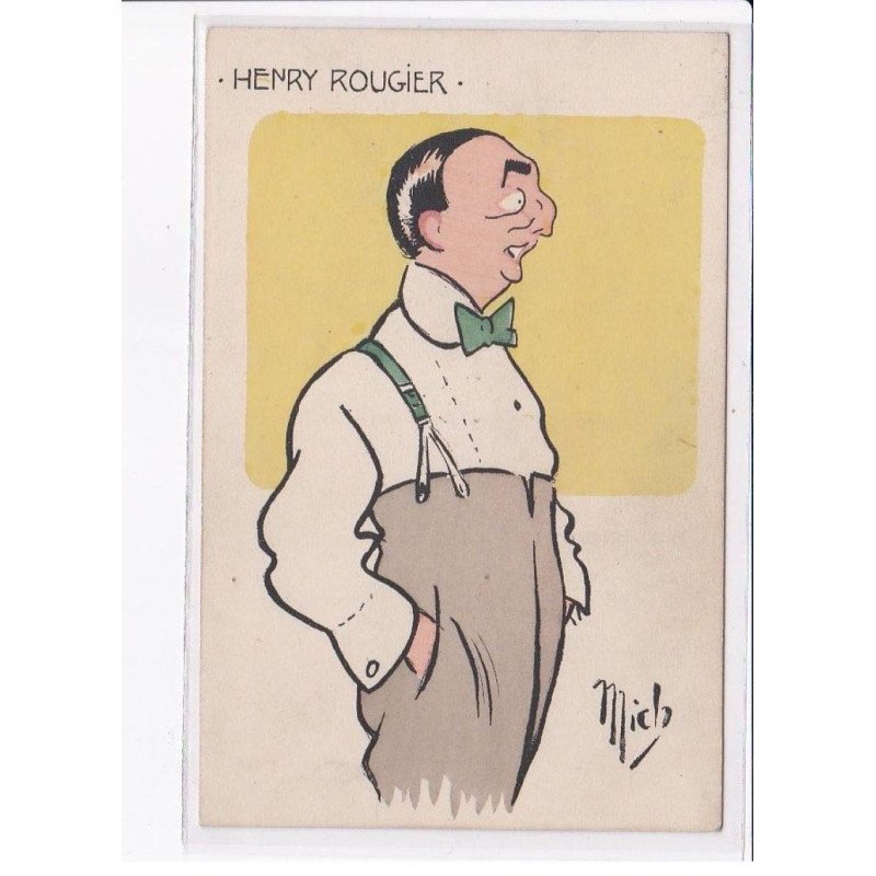 AVIATION: Mich, Henry Rougier - très bon état