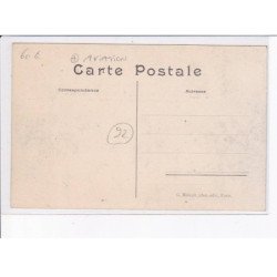 AVIATION: vue intérieure des ateliers voisin à billahcourt premiers constructeurs d'aéroplanes - très bon état