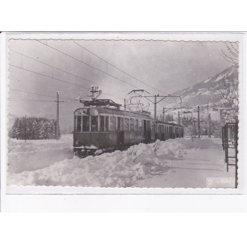 SAMOENS: le train électrique annemasse-sixt - très bon état
