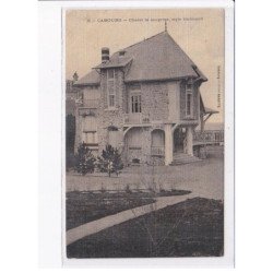 CABOURG: villa chalet la surprise, style guimard, art nouveau - très bon état