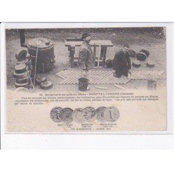 CABOURG: entreprise de parquets sur bitume Paul Baratte fondée en 1890, bois - état