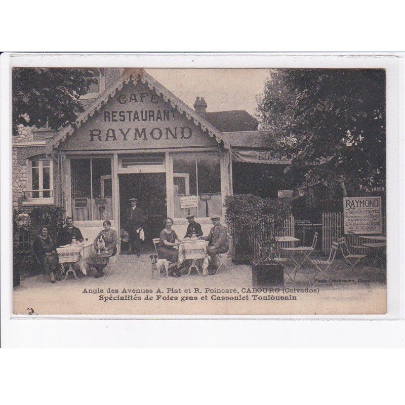 CABOURG: café restaurant raymond - état