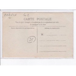 PRESLES: bâtiment, maison, pavillon, personnages - très bon état