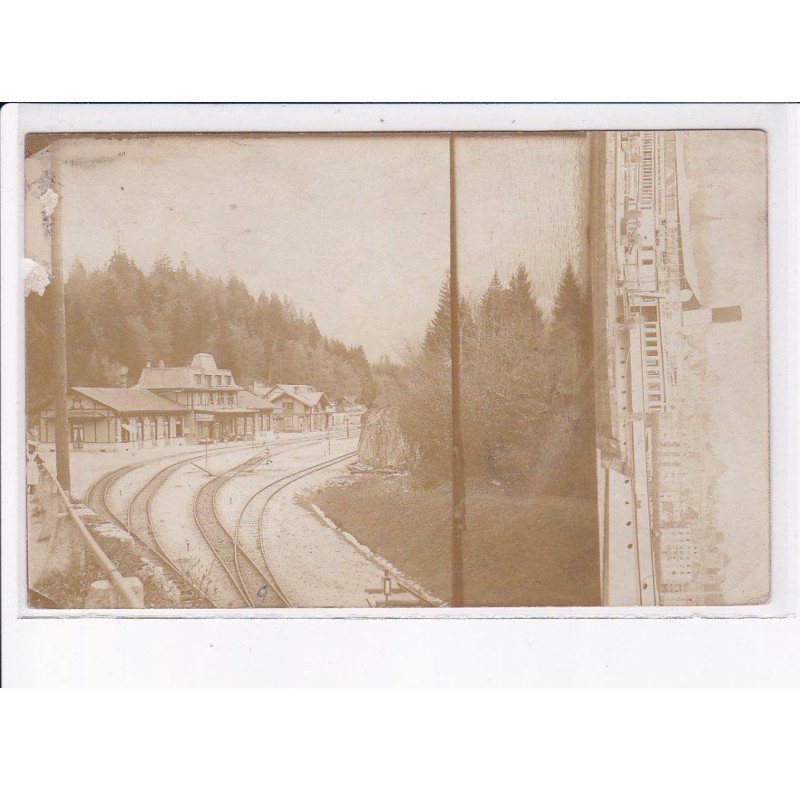 SUISSE: BRUNIG: gare, bateau - état