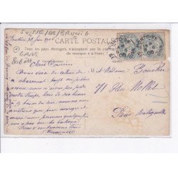 SUISSE: BRUNIG: gare, bateau - état