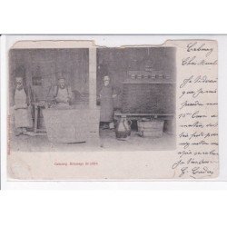 CABOURG: brassage de cidre, pressoir - état