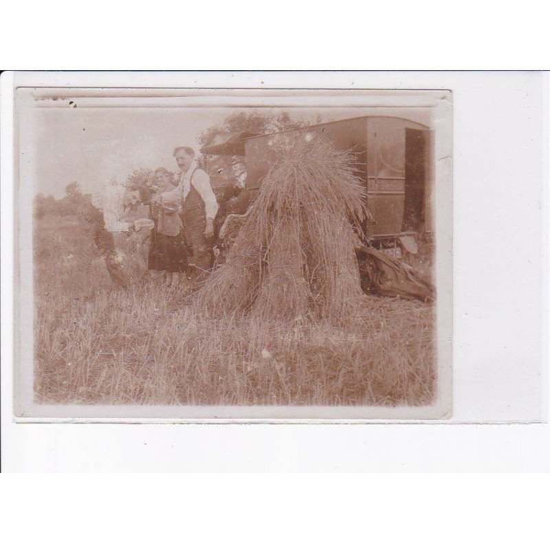 GRANDVILLIERS: personnages, agriculture (?), photo - très bon état