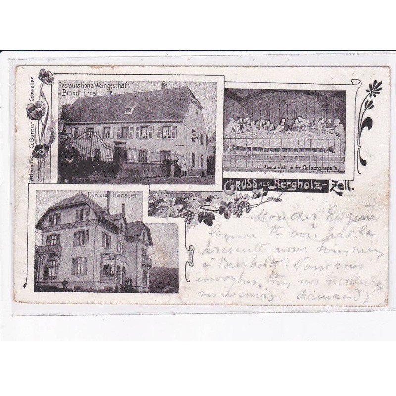 BERGHOLZ: gruss aus - très bon état