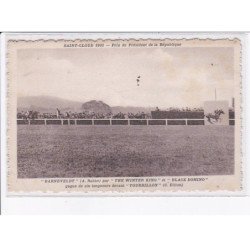 SAINT-CLOUD: prix du président de la république "barnevelot" par "the winter king" et "black domino" - très bon état