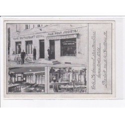 PFASTATT: café restaurant aux bons vins Eugène Niglis Wild (9 x 14 cm) - très bon état