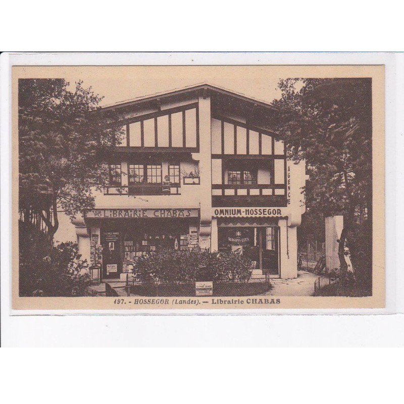 HOSSEGOR: librairie chabas - très bon état