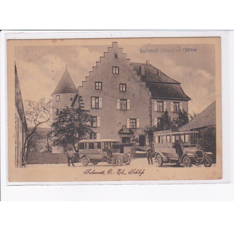 SOULTZMALT: le château, autobus - état