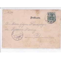 AUE: bahnhof, kirche, fabrik - état