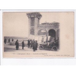 BERCK: aéroplane, la srotie de l'appareil, automobile, aviation - état