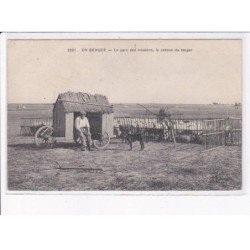 EURE ET LOIR: le parc des moutons, la cabane du berger - très bon état