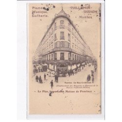 NANTES: la rue crébillion vuillemin-didion piano musique lutherie - état
