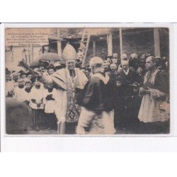 NANTES: bénédiction et pose de la 1er pierre de la chapelle saint-pasquier - état