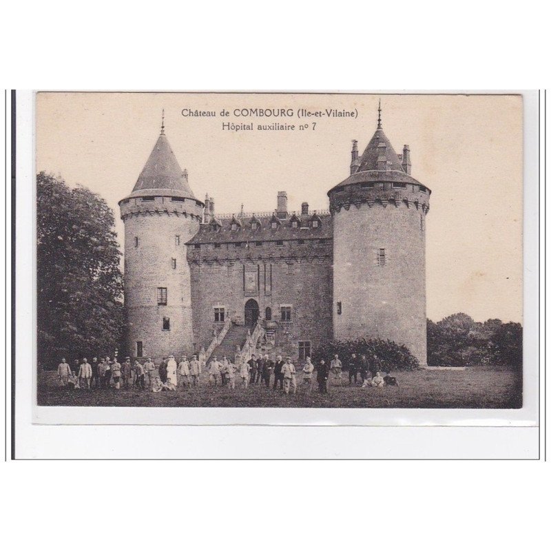 COMBOURG : hopital auxiliaire n°7 - tres bon etat
