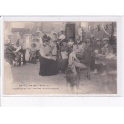 BATZ: 1907, un groupe de convives chez charles lehuédé - très bon état